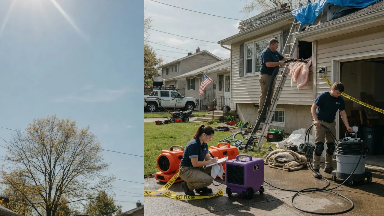 Emergency Water Removal in Versailles, OH near me
